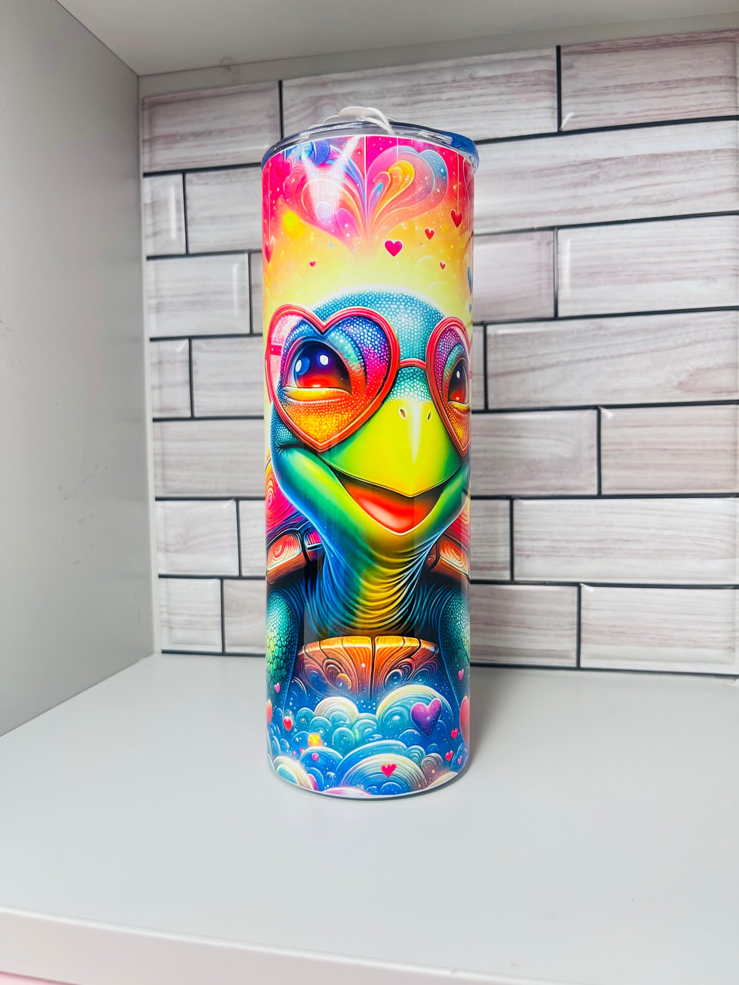 Turtle Hearts 20 oz Tumbler