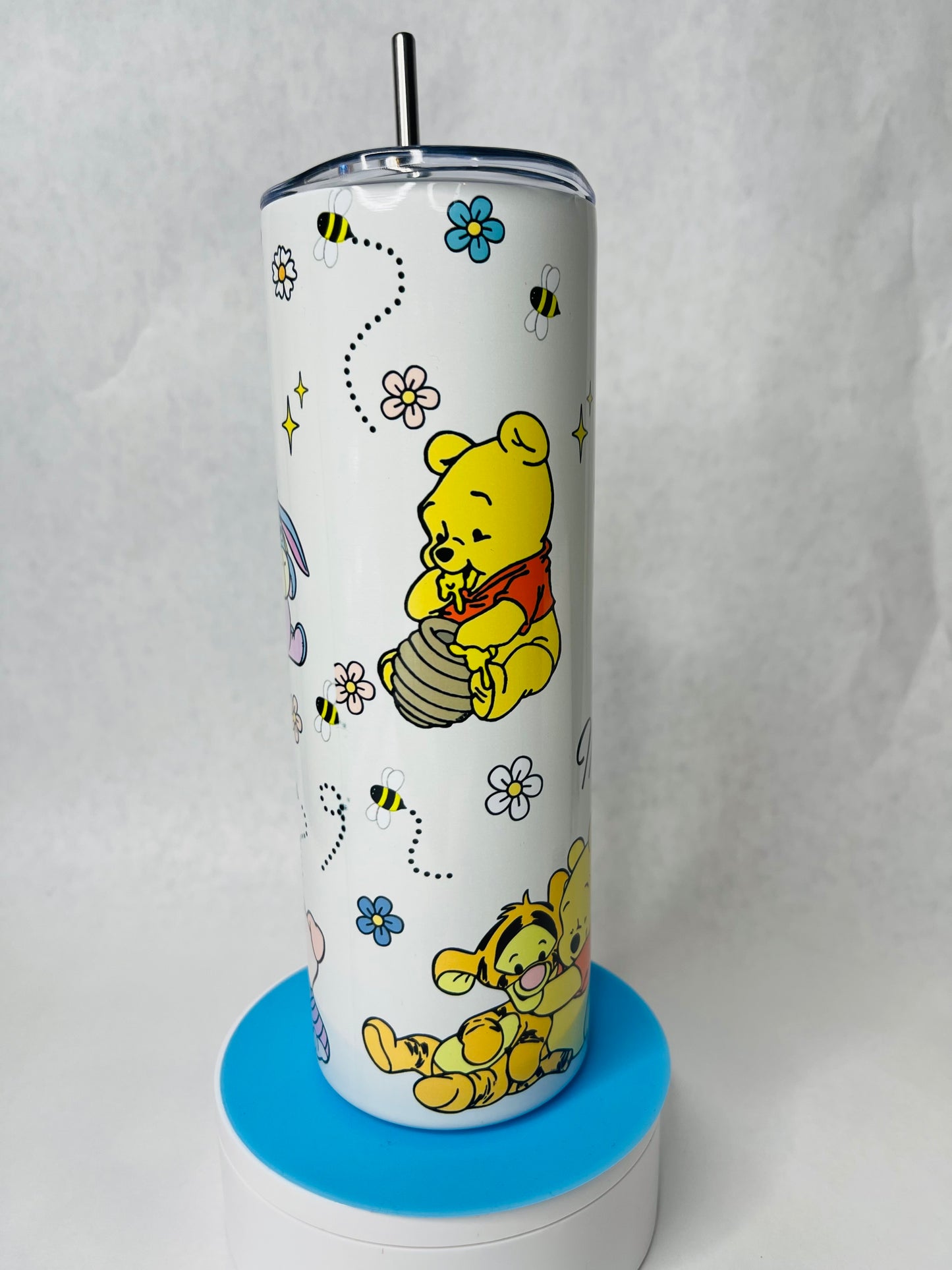 Mommy  Pooh Bear Tumbler/ EST.2024