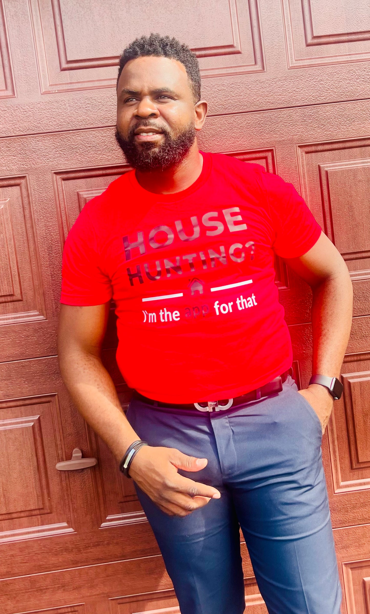 Realtor T-Shirt - 'House Hunting? I'm the App For That' - Unisex Real Estate Marketing Tee (S-4XL)