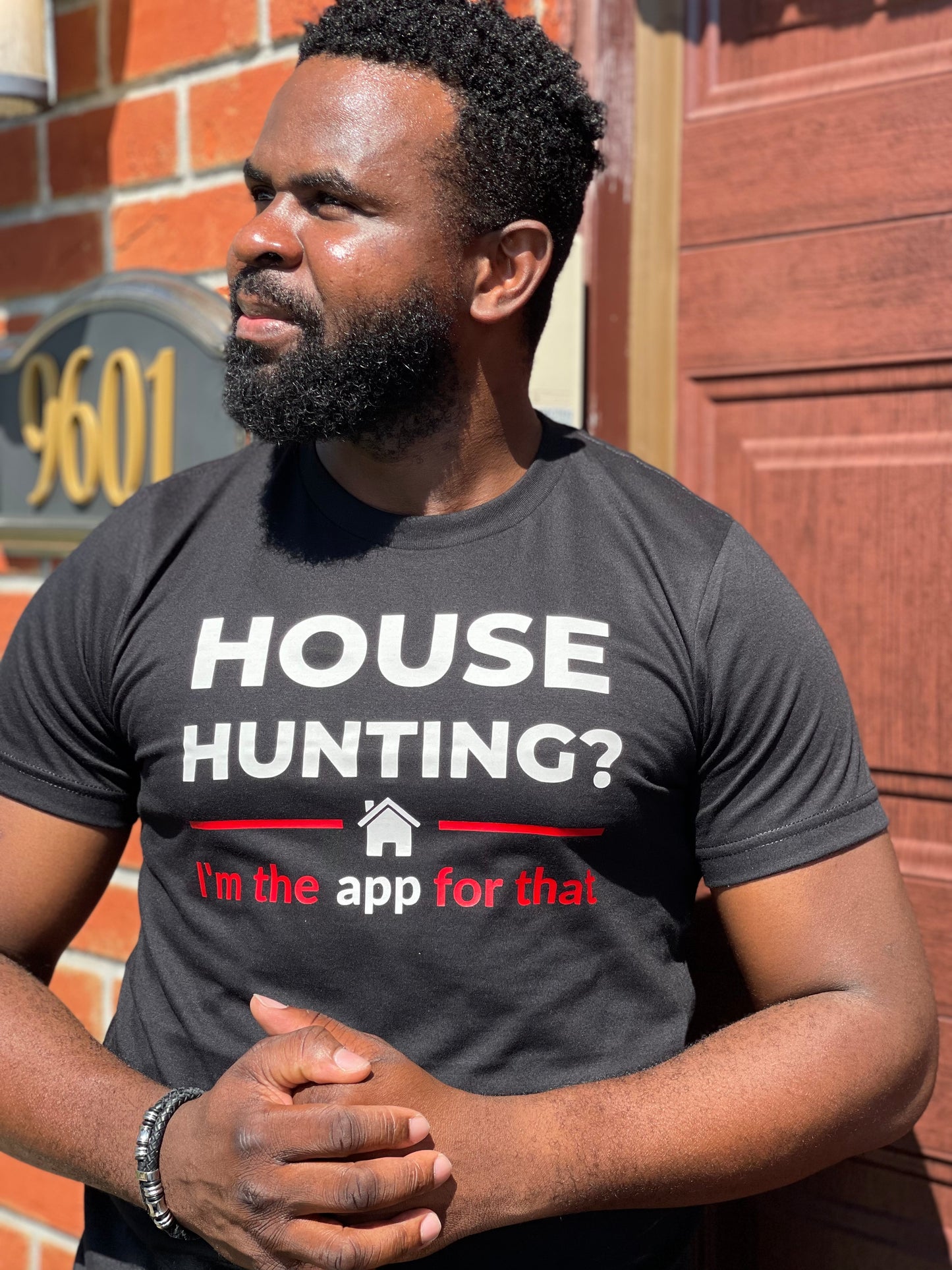 Realtor T-Shirt - 'House Hunting? I'm the App For That' - Unisex Real Estate Marketing Tee (S-4XL)