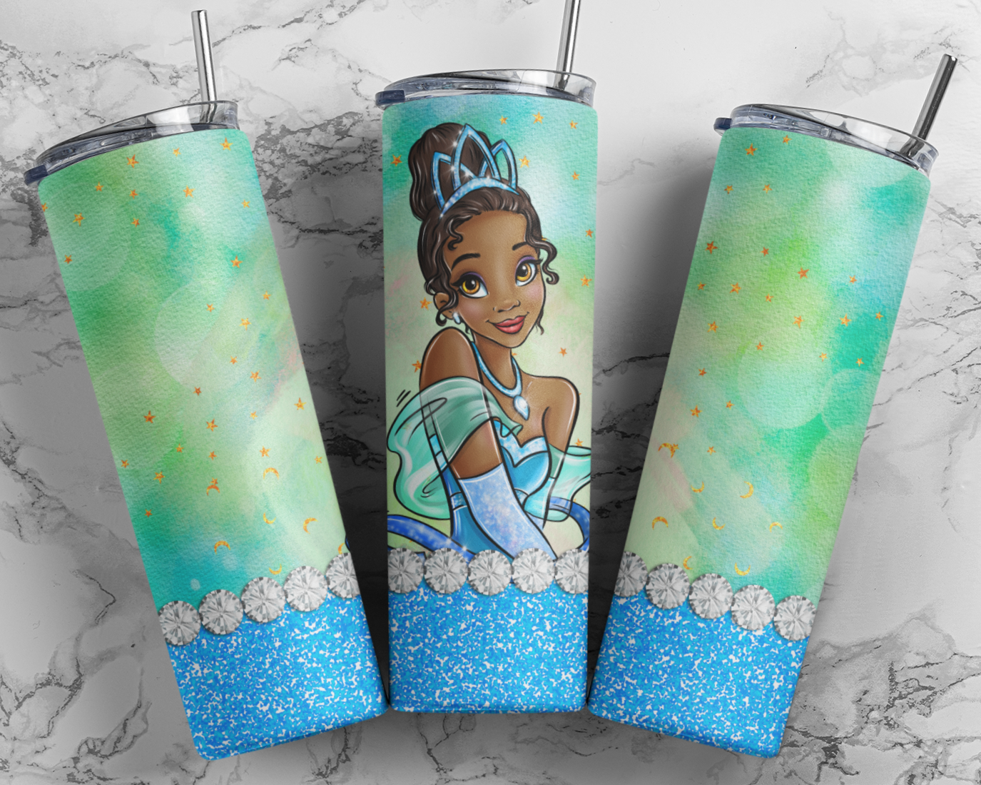 PRINCESS TIANA TUMBLER