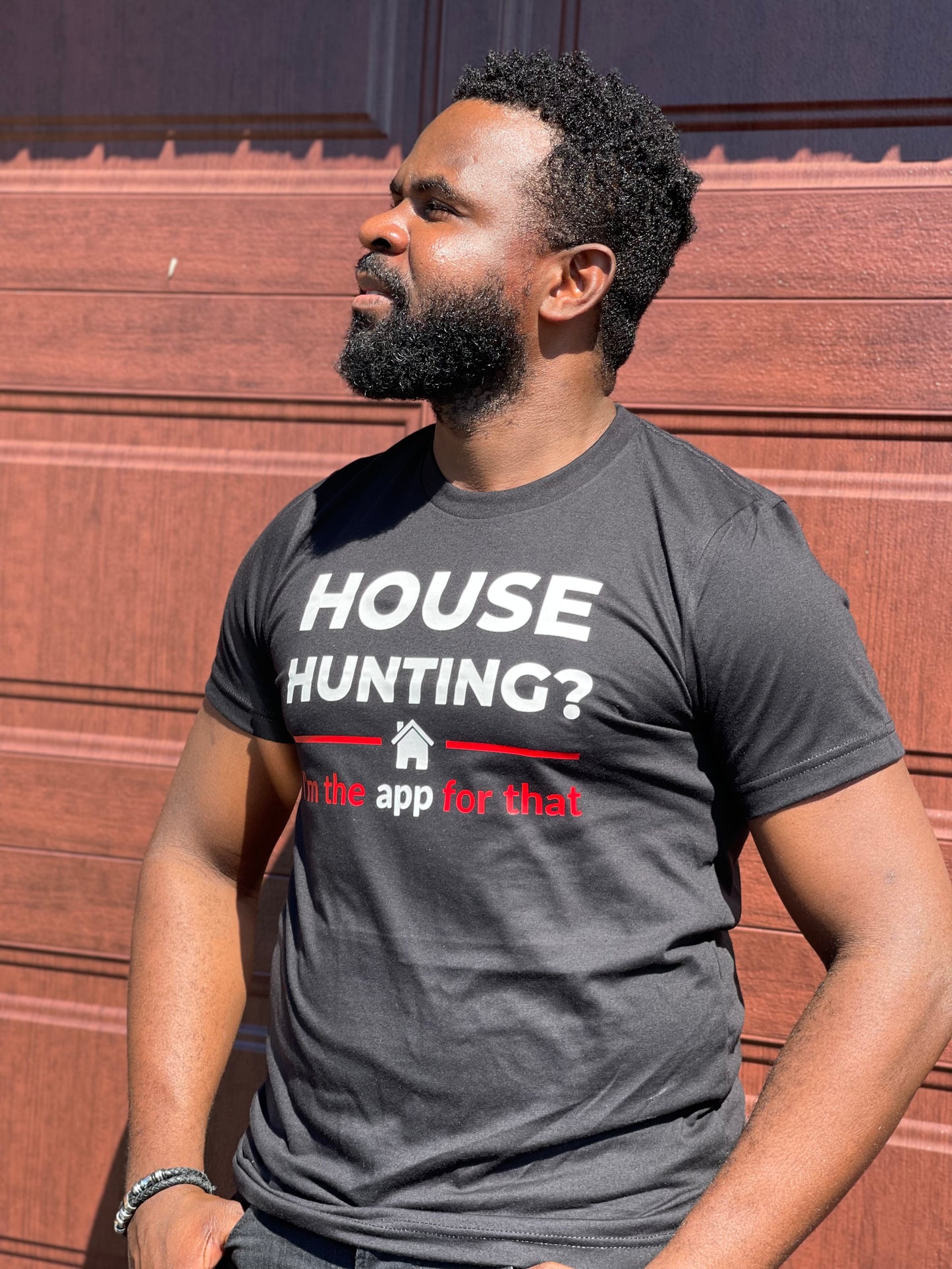 Realtor T-Shirt - 'House Hunting? I'm the App For That' - Unisex Real Estate Marketing Tee (S-4XL)